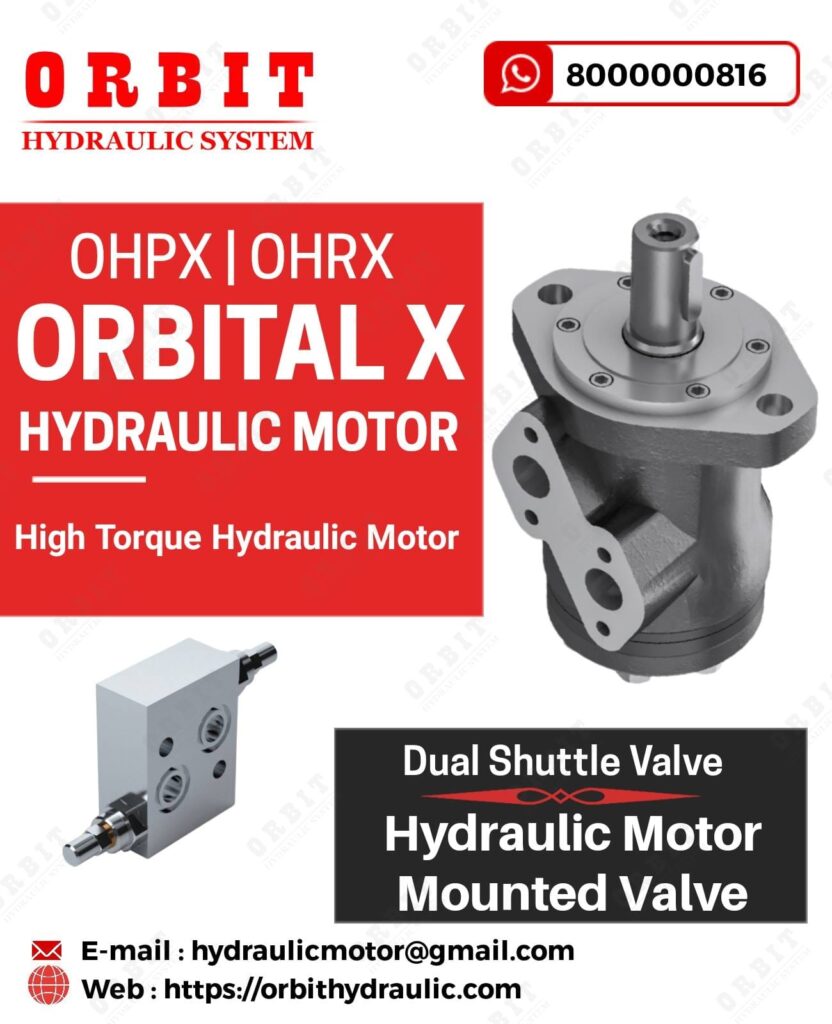 OMP OMR OHP OHR OMT Hydraulic Motor Mounted Valve in Pune Bangalore Chennai India