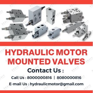 Hydraulic Motor Mounted Dual Over Center Valve + Shuttle Valve For OMT / OHT Motor in India